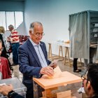 Votación del alcalde de Roquetas, Gabriel Amat.