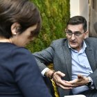 José Luis Sánchez Teruel, secretario provincial del PSOE durante la entrevista