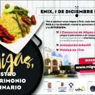 Cartel anunciador del I Concurso de Migas de Enix.