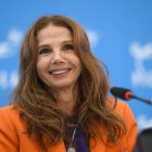 Abril, en un momento de la rueda de prensa de ayer.