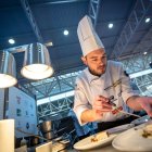 Cristóbal Muñoz durante su participación en el concurso.