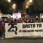 Panorámica de la cabecera de la manifestación