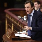 Rafael Hernando durante su etapa de portavoz del Grupo Popular en el Congreso.