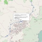 Información sobre el corte de la A7 en la web de la DGT.