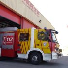 Los Bomberos del Levante han acudido al lugar del accidente.