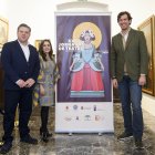 Presentación del cartel de las Jornadas del Siglo de Oro, ayer en el Museo Doña Pakyta.