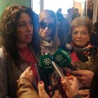 La consejera de Igualdad, Rocío Ruiz, en su última visita a la provincia. L