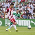 César de la Hoz en el Racing-Almería.