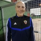 Miguel Compán en la Ciudad Deportiva de Los Ángeles.