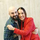 Sergi Regal y la cantante Mónica Naranjo.