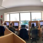 Parte del equipo de TGestión en su lugar de trabajo.