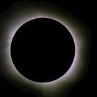 Imagen de un eclipse penumbral de Luna.