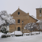 Imagen de María tras una nevada. Ayuntamiento de María.