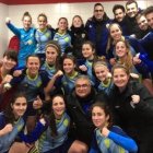 El Almería Femenino, en forma.