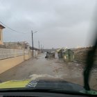 Efectos de la borrasca Gloria en Gandia (Valencia).