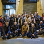 Foto de familia de los integrantes del Grupo Indalo Foto.