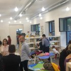 La zona infantil es de las más visitadas junto a las salas de estudio de 24 horas.