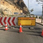 Carretera cortada desde el 31 de diciembre de 2019.