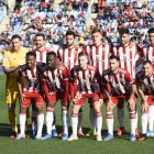 El once del Almería ante el Elche.