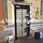 La vivienda tiroteada en la calle Valdivia.