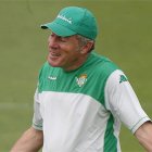 Luis Fernández en su etapa en el Betis.