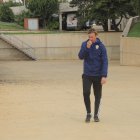 Guti, rumbo al campo Anexo.