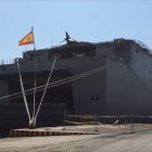 El buque en Almería en junio de 2017