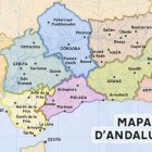 Mapa publicado por Er Principito Andaluh.
