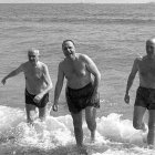 Imagen del famoso baño de Fraga en Palomares.