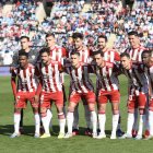 El once de Guti del sábado ante el Fuenlabrada.