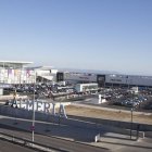 La parcela, con las obras avanzadas, está situada al lado de Leroy Merlin.