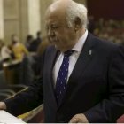 El consejero de Salud y Familias, Jesús Aguirre, en una imagen de archivo.