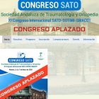 Captura de la web del congreso ya aplazado.