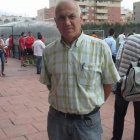 Francisco Alonso en el campo Tito Pedro.