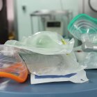 Material sanitario para prevenir el coronavirus.