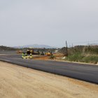Estado actual de las obras de desdoblamiento de la carretera Vera-Garrucha.