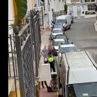 Imagen del incidente en una captura de uno de los vídeos que circulan por WhatsApp.