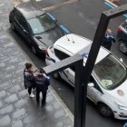 Controles en el centro de Almería.
