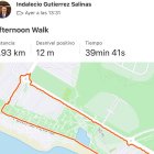 La caminata del diputado socialista Indalecio Gutiérrez en pleno estado de alarma.