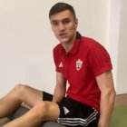 Nikola Maras se mantiene en forma desde casa.