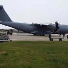 Llegada a Madrid del avión militar procedente de China.