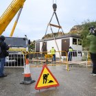 Obras en marcha para la colocación de un transformador en Pescadería