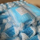 Las mascarillas entregadas por la Subdelegación del Gobierno.