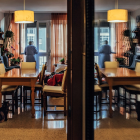 Imagen de la serie El mundo visto desde casa, con la que el fotógrafo experimenta las posibilidades de la cuarentena.