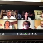 Videoconferencia mantenida esta misma mañana