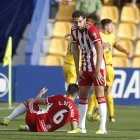 Iván Martos, en el partido en Alcorcón.