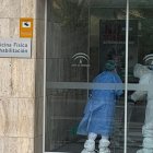 Sanitarios almerienses trabajando.