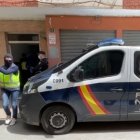 Imágenes de la detención Abdel Bary y sus compañeros el pasado lunes.