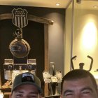 Foto que ha subido Darwin Núñez con su representante.