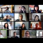 Imagen del primer pleno de la historia del Ayuntamiento de Huércal de Almería.